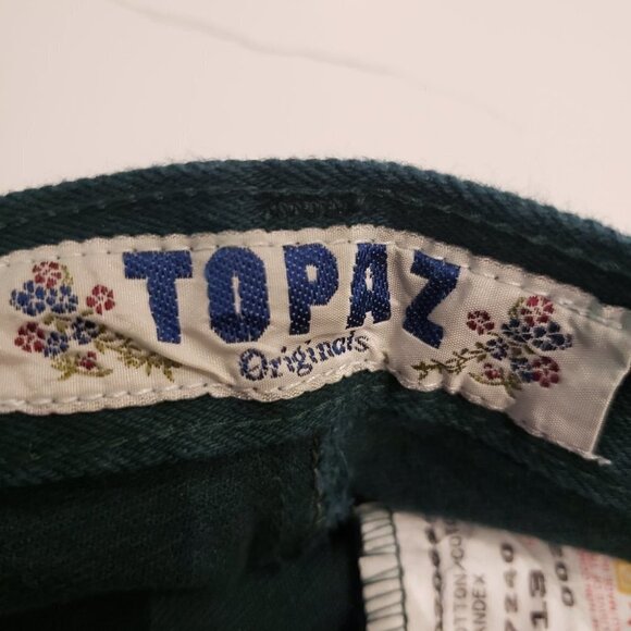 VINTAGETOPAZ Originals Ladies Women's Denim Spandex Leggings Pants Size 13 w/Be… - Picture 10 of 11